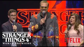 David Harbour | Stranger Things 4 | World Premiere | Netflix