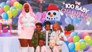 HUGE Birthday Party!🎂🥳 (2hr Special!)✨The 100 Baby Challenge with INFANTS!👶🏾🍼 (The Sims 4) #12