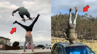 Jiemba Sands | Strange Flips and Tricks | Instagram videos of the month #7 + FAILS!