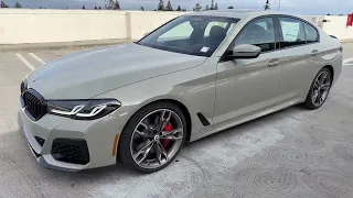 Tour the 2023 M550i xDrive in individual Fashion Grey | 4K