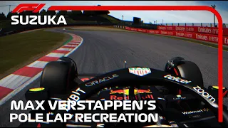 Max Verstappen's Pole Lap Recreation | 2022 Japanese Grand Prix | Assetto Corsa