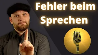 7 häufige Fehler beim Sprechen