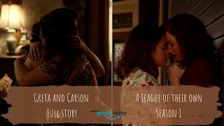 Greta and Carson S1 full story  | A League of Their Own | All scenes | Lesbian Romantic Story