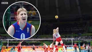 เสิร์ฟเอส มิฮายโลวิช Volleyball Aces Serve By Brankica Mihajlović | Powerful Serve