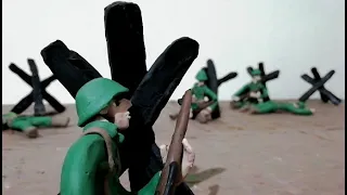 World War 2 | D-day | Omaha beach |  Claymation | Stop motion