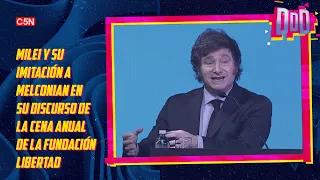 DURO DE DOMAR | MILEI imitó a MELCONIAN en su DISCURSO