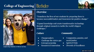UC Berkeley Engineering Campus Tour - July 1, 2021