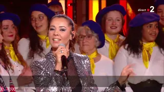 La chorale de JouéClub chante avec Chimène Badi "Mon manège à moi c'est toi"