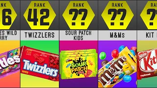 FAVORITE CANDIES in the World Comparison : What is YOUR Favorite Candy?