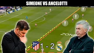 Atletico Madrid 1-2 Real Madrid | How did Ancelotti beat Simeone? | Tactical Analysis