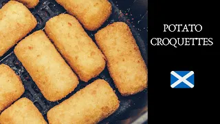 Classic Potato Croquettes | Potato Side | Air Fryer or Fry in oil