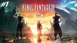 Final Fantasy VII: Rebirth Demo Walkthrough Part 1 "Fall of a Hero in Nibelheim pt. 1"