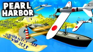 BATTLE of PEARL HARBOR! The PACIFIC WAR of WW2! (Ravenfield Best Mods)