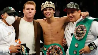 Ryan Garcia and Canelo Alvarez publicly ending their feud