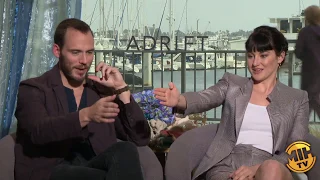 ADRIFT Sam Claflin & Shailene Woodley talk about the experience and research for the movie.