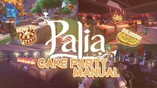 how to: palia cake party manual (beginner friendly)