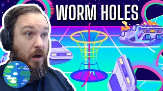 Thinking with PORTALS?! Wormholes Explained - Breaking Spacetime [Reaction]