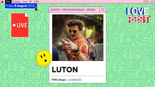 Luton at Lovefest 2022 | FIRE STAGE