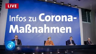Pressekonferenz: Bund und Länder beschließen schärfere Corona-Maßnahmen