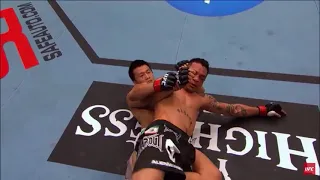 Korean Zombie first twister submission in UFC history