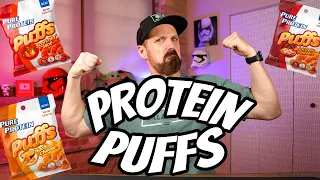 Protein Cheese Puffs from Pure Protein