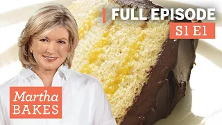 Martha Stewart Makes Yellow Cake 4 Ways | Martha Bakes S1E1 "Yellow Cake"