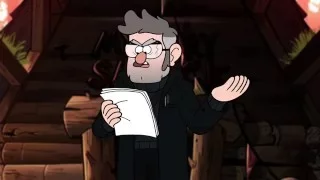 Gravity Falls It says right here that...