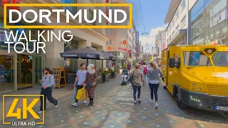 DORTMUND - City Walk in 4K UHD with the City Sounds of Busy Streets - Exploring Cities of Germany