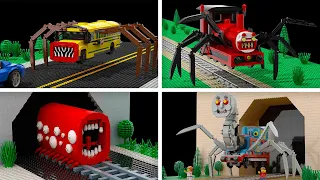 LEGO CHOO CHOO CHARLES vs CURSED THOMAS EXE vs TRAIN EATER vs BUS EATER