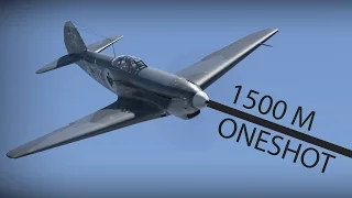 War Thunder: Yak 9K 1500 M (5000 ft) far away one shot