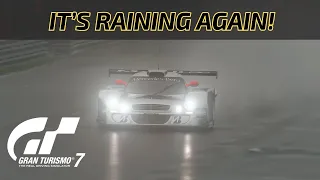 Gran Turismo 7  - IT'S RAINING AGAIN At Circuit De La Sarthe!