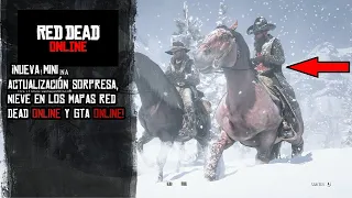 Red Dead Redemption 2 Online ¡Mini actualización sorpresa! ¿Mapa nevado?
