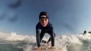 GoPro Surfing Llandudno Jack 8 years