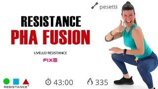 PHA Fusion! Allenamento Completo Total Body Con Pesetti e Cardio HIIT