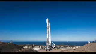 Русская трансляция пуска летавшей Falcon 9: PAZ
