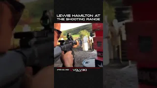 When Lewis Hamilton Was At The Shooting Range..