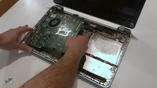 HP Pavilion 15 N235 Disassembly video 4K, upgrade RAM & SSD, take a part, how to open