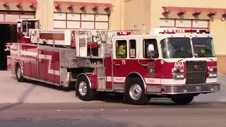 Anaheim Fire & Rescue Medic 6 & Truck 6 Responding