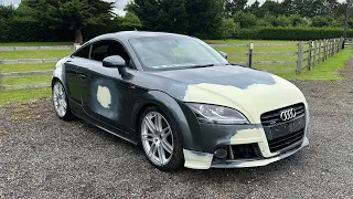 AUDI TT QUATTRO GETS THE SALVAGE REBUILDS TREATMENT !!!