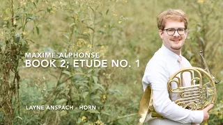 Maxime-Alphonse: Book 2, Etude No. 1; 200 New Melodious and Progressive Studies