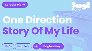 One Direction - Story of My Life (Piano Karaoke)