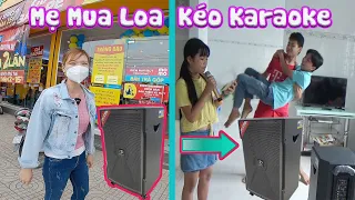 Mẹ Mua Loa Kéo Karaoke Cho Team Quẫy BeatBox [ Trang And Vinh ]