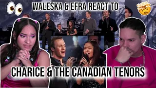 Waleska & Efra react to Charice — 'The Prayer', with The Canadian Tenors| REACTION