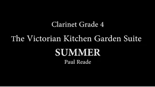 The Victorian Kitchen Garden Suite: Summer for Clarinet and Piano