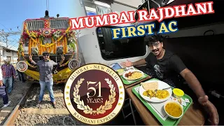 51ST BIRTHDAY CELEBRATIONS | MUMBAI RAJDHANI | FIRST CLASS | LUXURIOUS JOURNEY