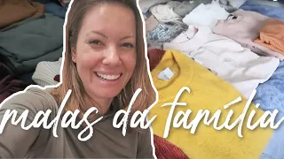 ARRUMANDO AS MALAS DE VIAGEM DA FAMILIA PARA DINAMARCA + Dicas por Juliana Goes