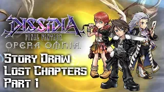 SQUALL, VANILLE, SETZER 35 CP BANNER - DISSIDIA FF: OPERA OMNIA (GLOBAL)