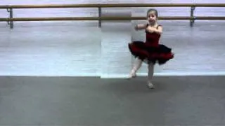 5 year old ballet dancer