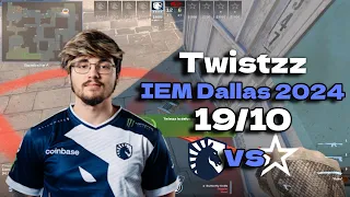 Liquid Twistzz (19/10) vs Complexity (Dust2) @ IEM Dallas 2024 #cs2 #pov