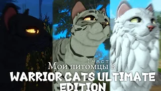 МОИ ПИТОМЦЫ в WARRIOR CATS ULTIMATE EDITION | 1 часть